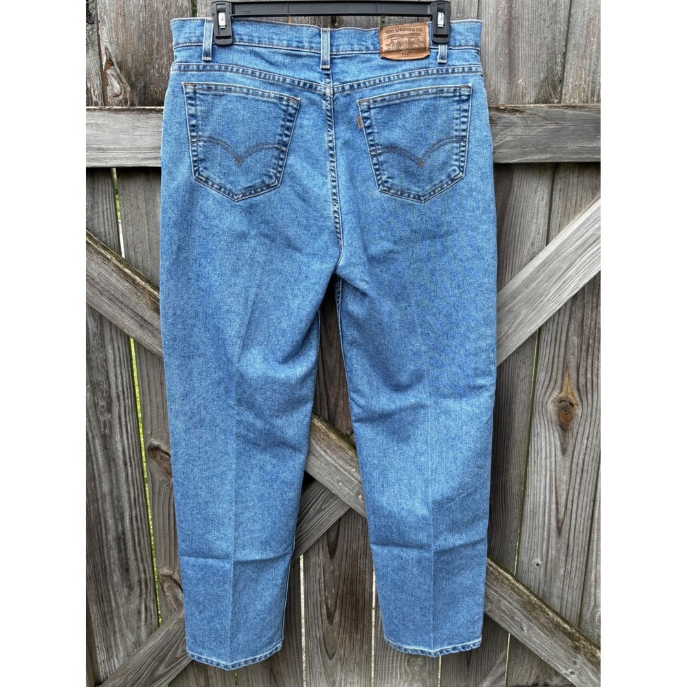 Vintage Levis 540 Relaxed Fit Jeans Mens 36x32 Blue Flex Denim 540-0217